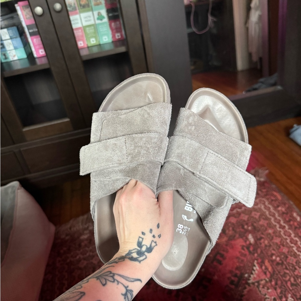 Birkenstock Kyoto in Gray Taupe
